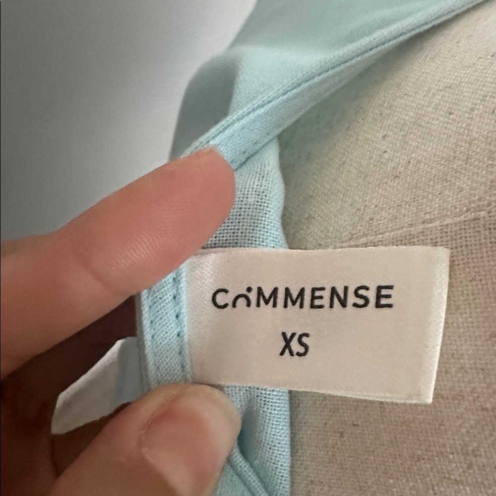 Commense Light Blue Long Sleeve Dress - Picture 8 of 10